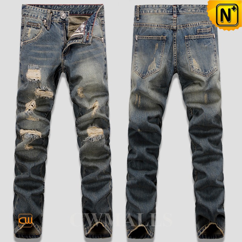 mens-destroyed-skinny-jeans