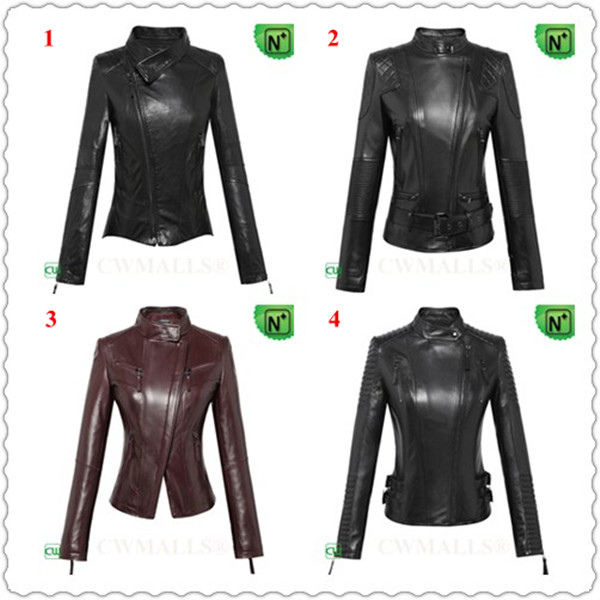 Women Cropped Leather Jackets