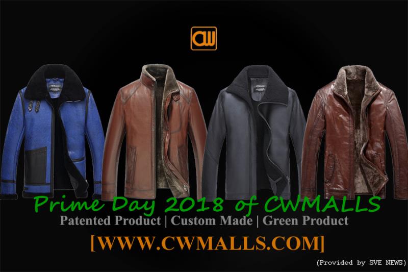 7.19 “CWMALLS® Customized Sheepskin Leather Jackets” - Prime Day 2018